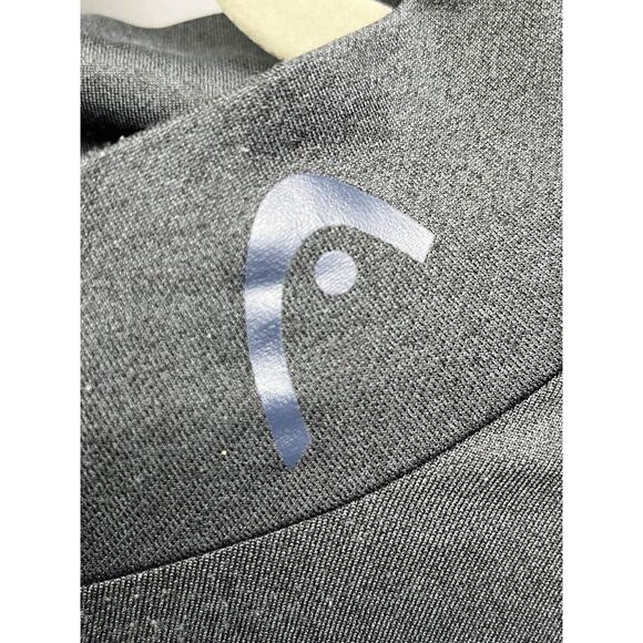 Head Mens Shirt Gray‎ LS Mock Performance Athletic Training Base Layer Shirt XL - Picture 2 of 5